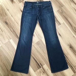 7 For All Mankind “The Lexie” A-Pocket Bootcut Denim Jeans Size 27